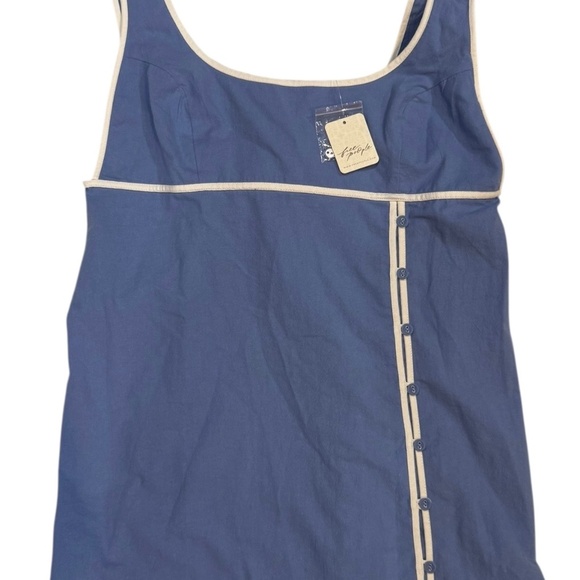 Free People All Aboard Combo Vivian Mini Dress - Picture 5 of 11